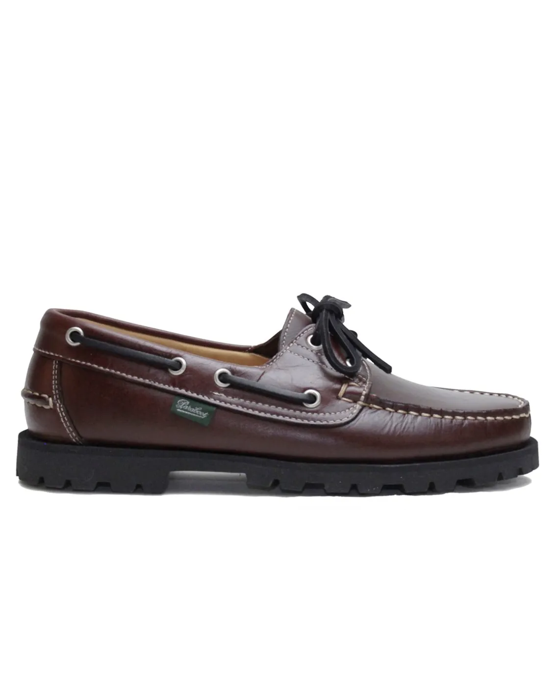 Paraboot Malo Boat Shoes W America Brown Leather