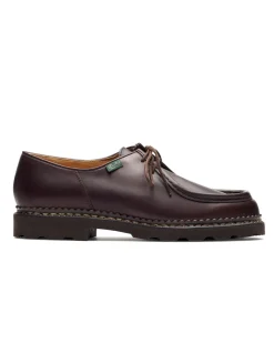 Paraboot Michael Derby Shoes M Cafe Leather