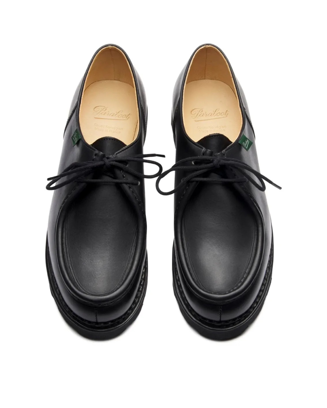Paraboot Michael Derby Shoes M Black Leather