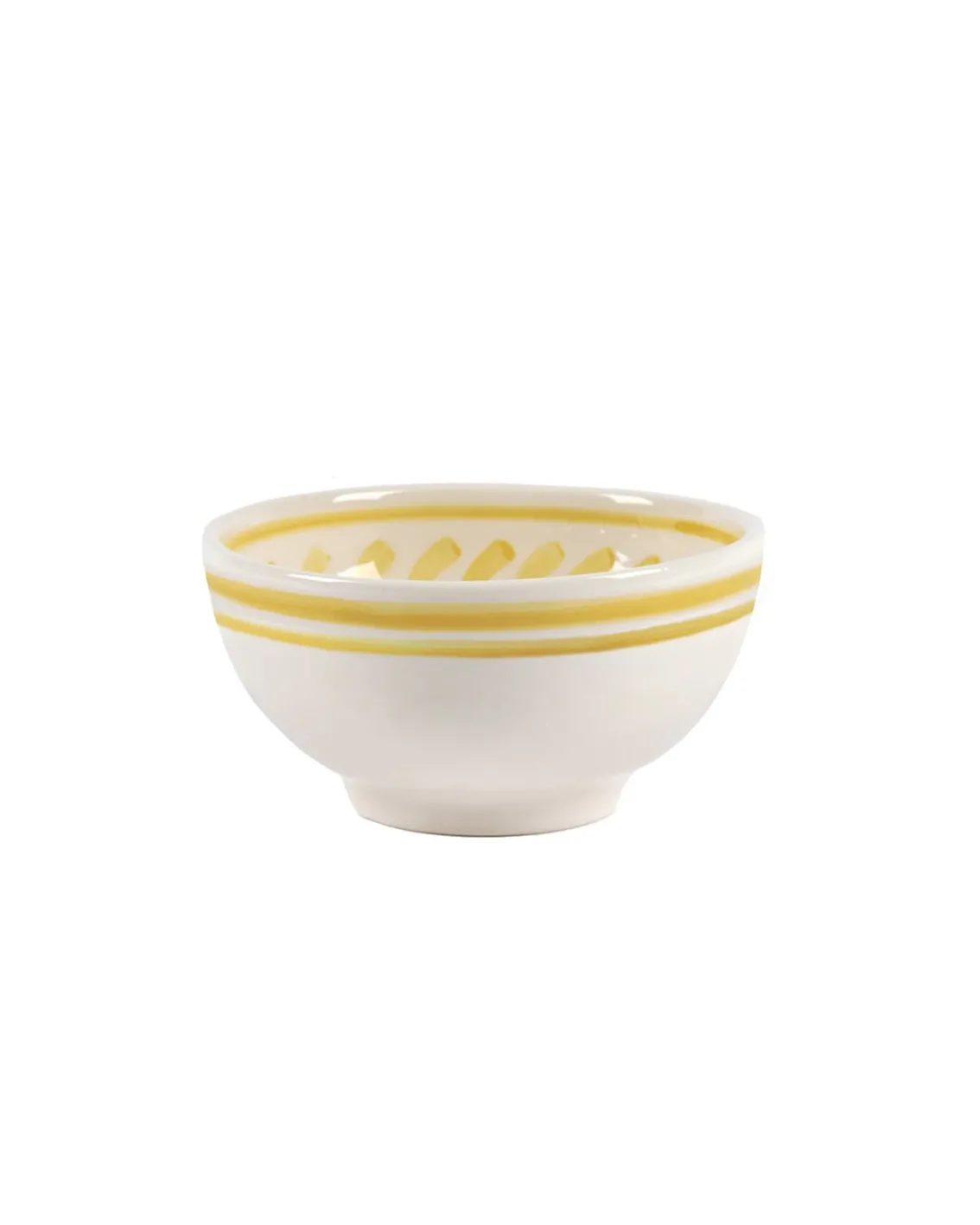 Pick a Poppy Cottage Flower Small Bowl Yellow