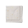 Pick a Poppy Daisy Napkin White