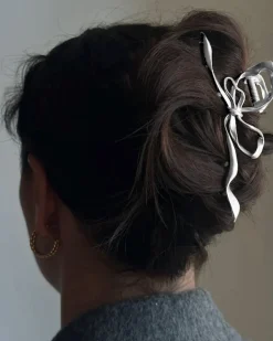 Pico Metallic Bow Claw Silver