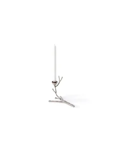 POLSPOTTEN Twiggy Candle Holder Xs Silver