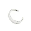 Ragbag Contour Bangle Silver