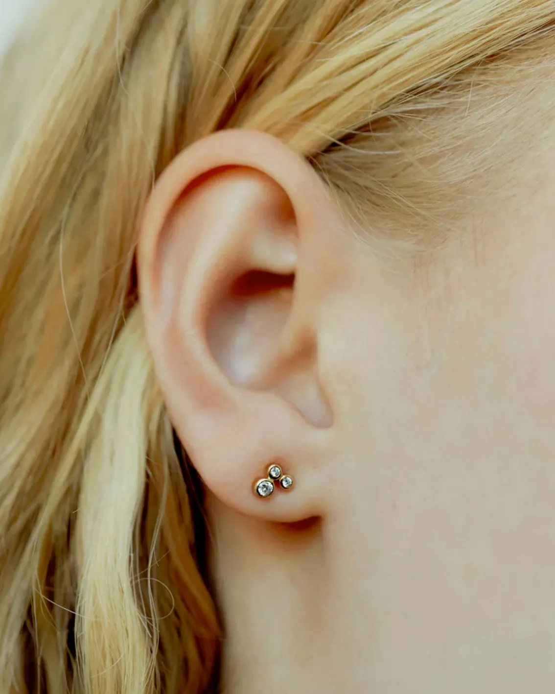 Ragbag Odette Studs Gold
