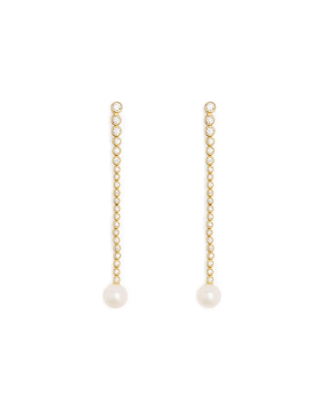 Ragbag Odile Chandelier Earrings Gold