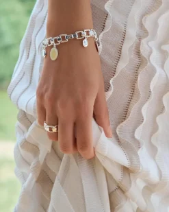 Ragbag Reflection Link Ring Silver