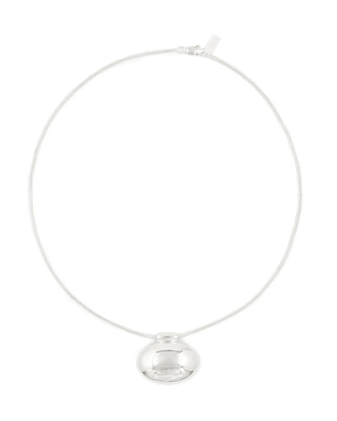Ragbag Reflection Pendant Necklace Silver