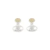 Ragbag Reflection Topaz Earrings Silver