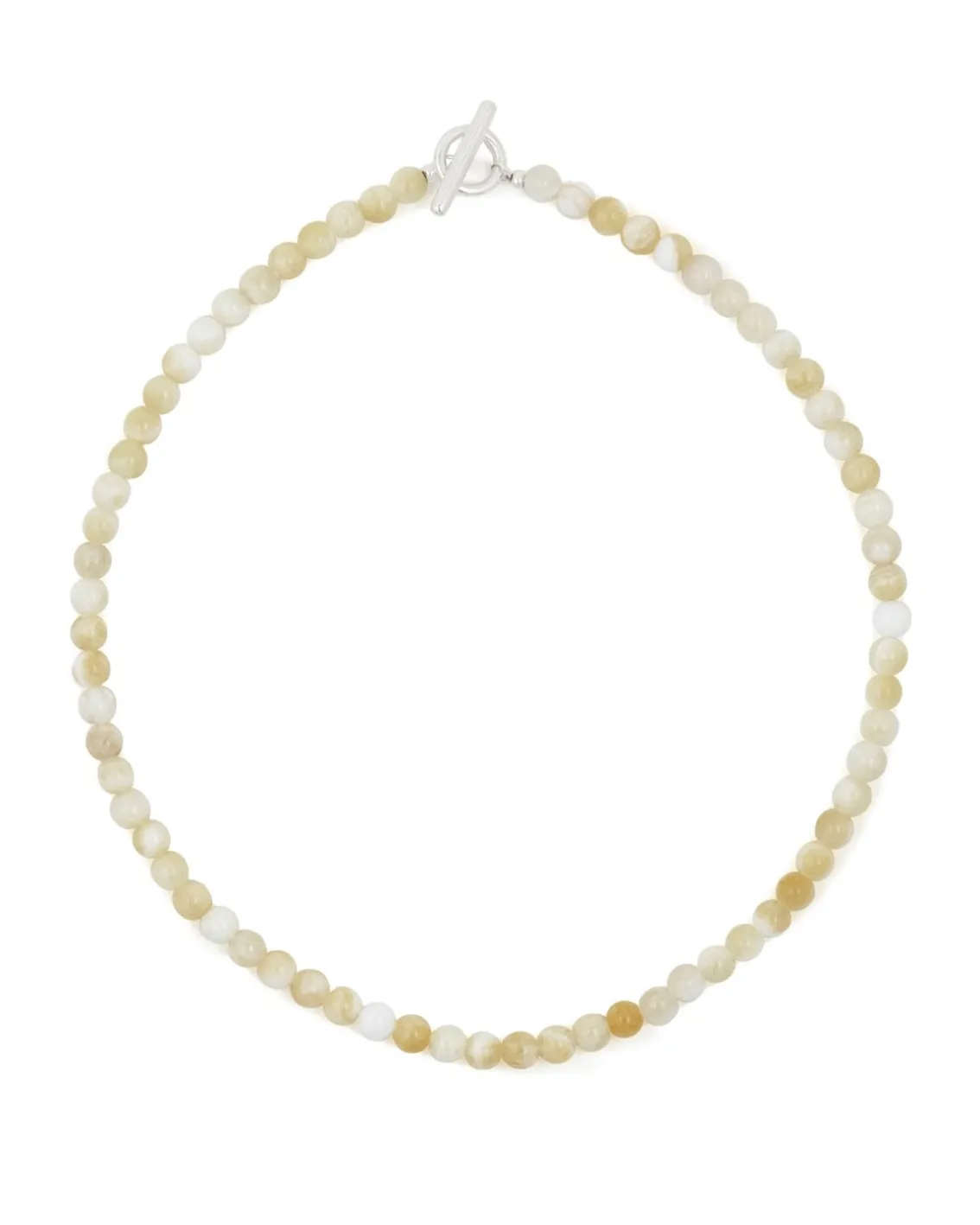 Ragbag Reflection Topaz Necklace Silver
