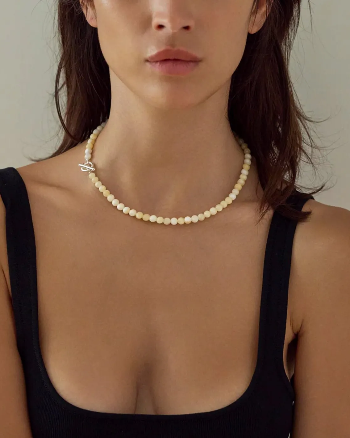 Ragbag Reflection Topaz Necklace Silver