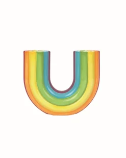 Rainbow Vase Multicolor