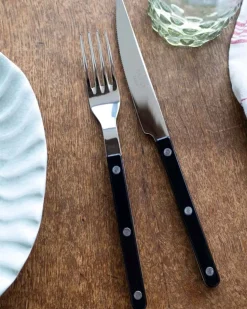 Sabre Paris Bistro Dinner Fork Black