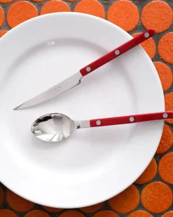 Sabre Paris Bistro Soup Spoon Burgundy