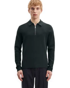 Samsøe Samsøe Guna Half Zip Volcanic Ash