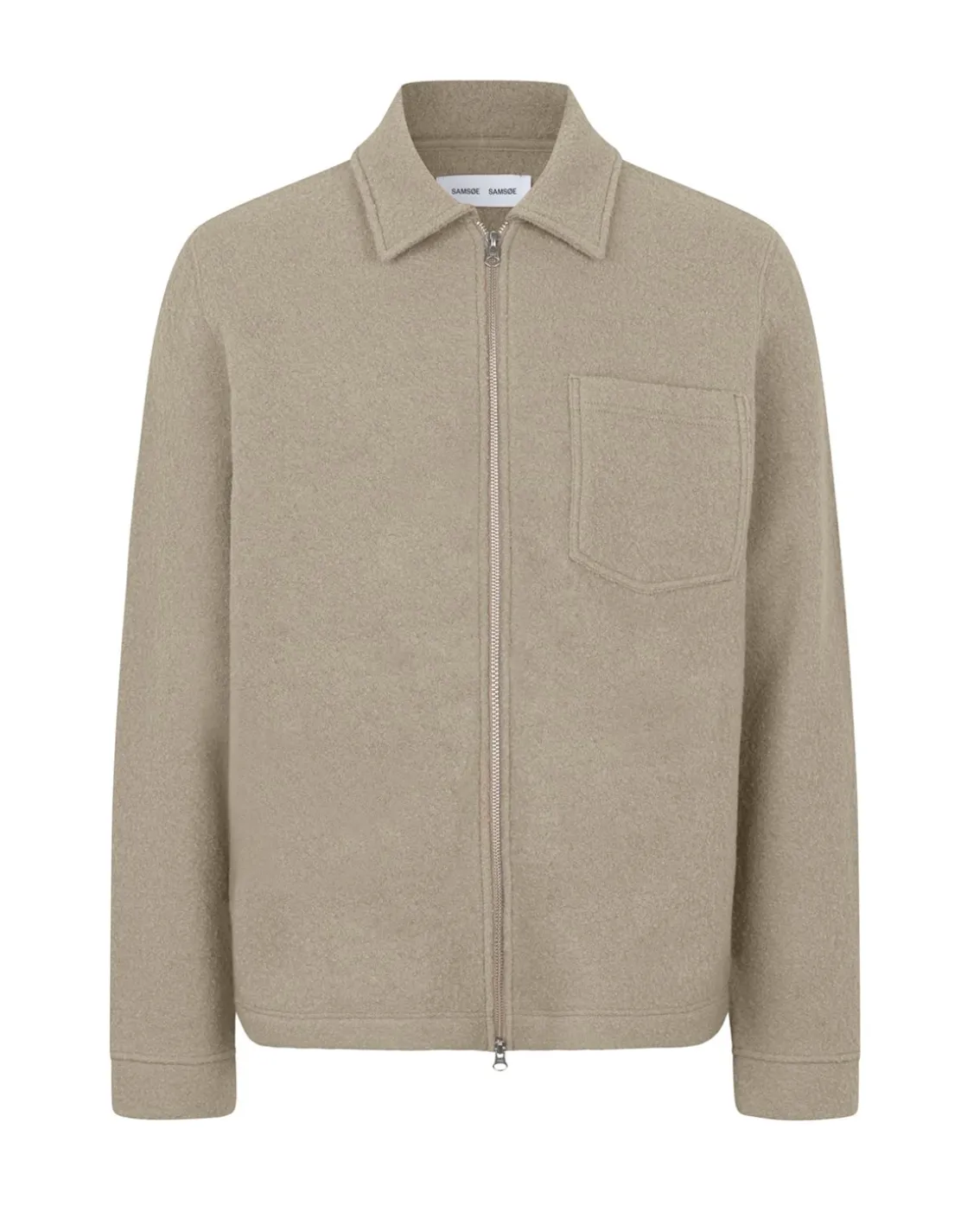 Samsøe Samsøe Hannes Full Zip Seneca Rock