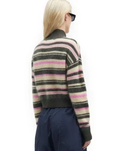 Samsøe Samsøe Jeanne Cardigan Forest Night Stripe