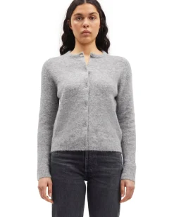Samsøe Samsøe Nor Short Cardigan Grey Melange