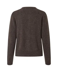 Samsøe Samsøe Nor Short Cardigan Chocolate Torte