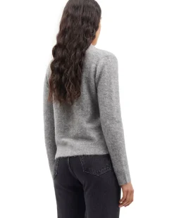 Samsøe Samsøe Nor Short Cardigan Grey Melange