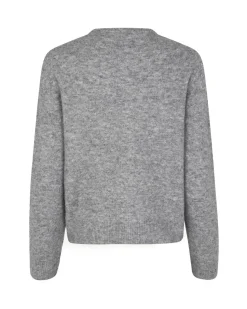 Samsøe Samsøe Nor Short Cardigan Grey Melange