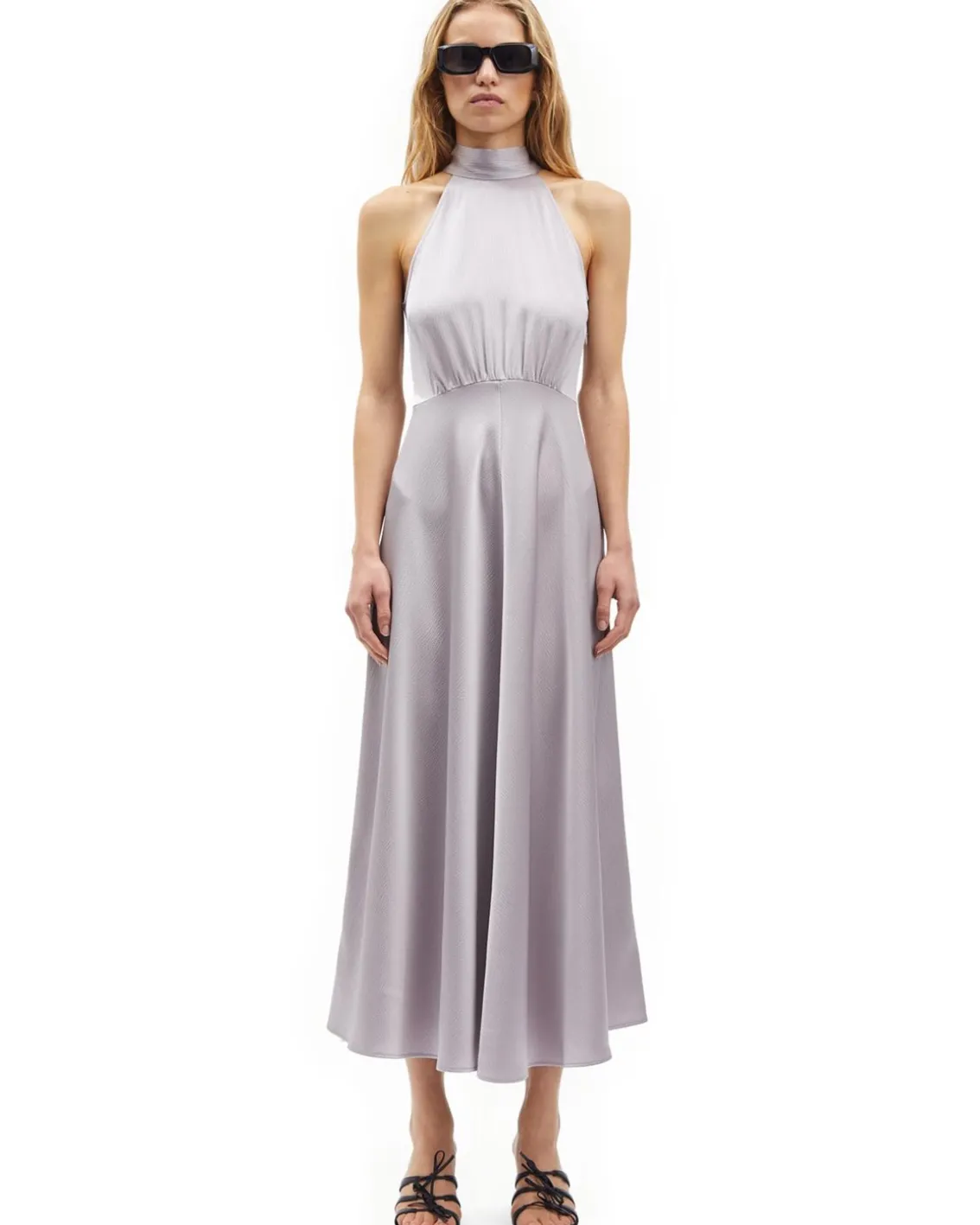 Samsøe Samsøe Rheo Dress Gull Gray