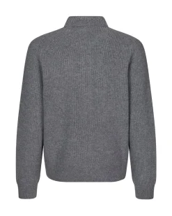Samsøe Samsøe Saisaks Zip Cardigan Charcoal