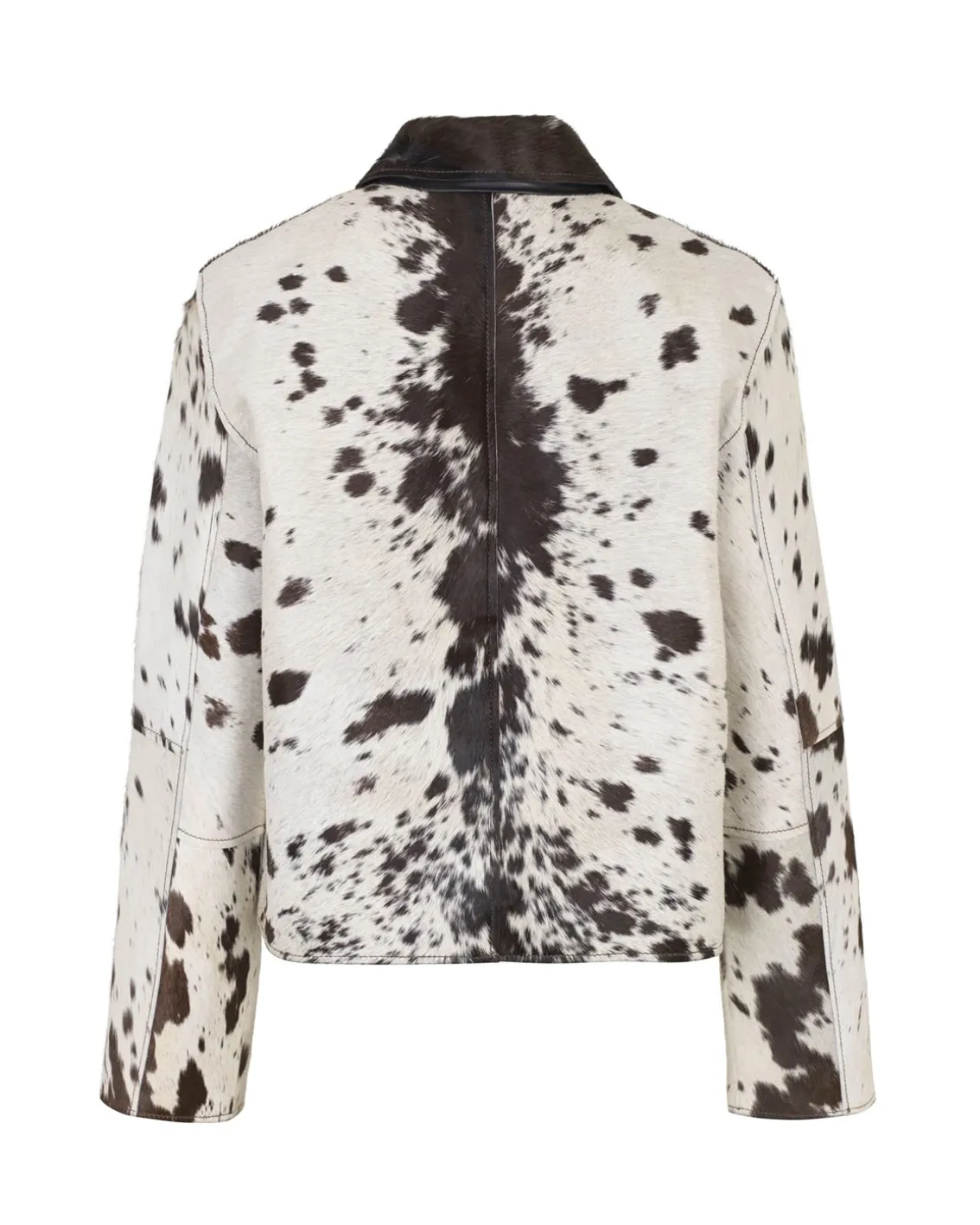 Samsøe Samsøe Salylo Leather Jacket Brown Cow