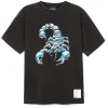 Satisfy Mothtech T-Shirt Aged Black/Scorpio