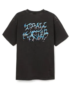 Satisfy Mothtech T-Shirt Aged Black/Scorpio