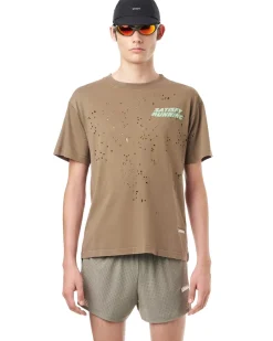 Satisfy Mothtech T-Shirt Aged Brown