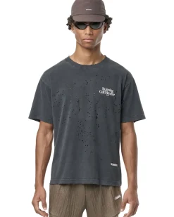 Satisfy Mothtech T-Shirt Running Cult Member Aged Black