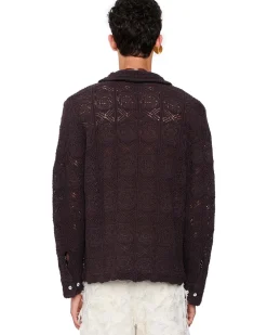 Séfr Myles Overshirt Heavy Roast Knit
