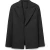 Séfr Seydou Blazer Black Wool