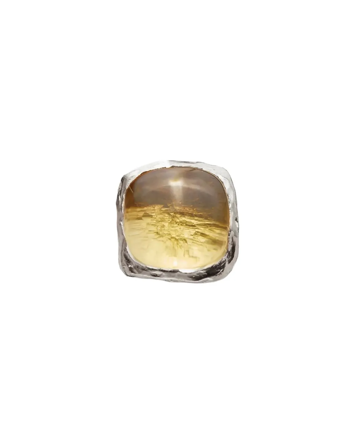 Simuero Boya Ring Yellow Silver