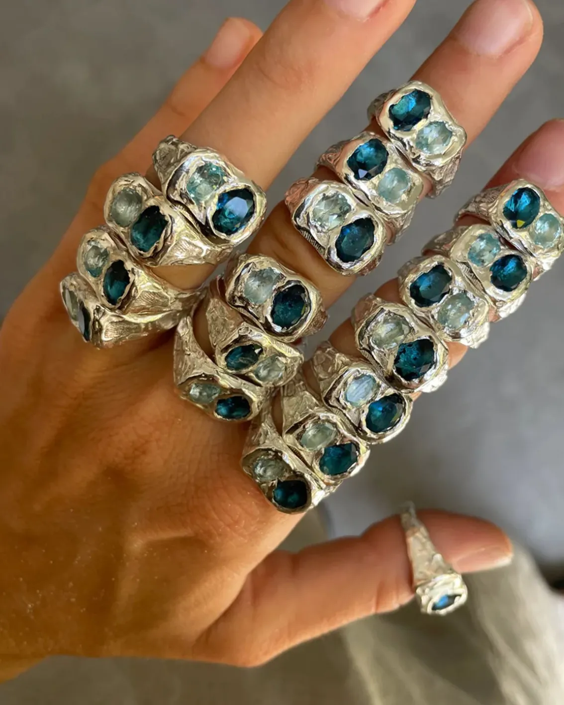 Simuero Buzo Ring Silver