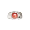 Simuero Fruto Ring Cherry Silver