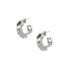 Simuero Lume Earrings Silver
