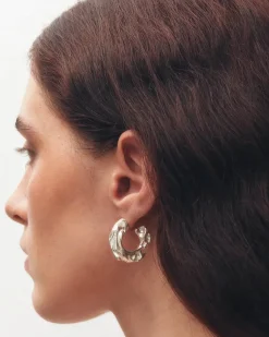 Simuero Lume Earrings Silver