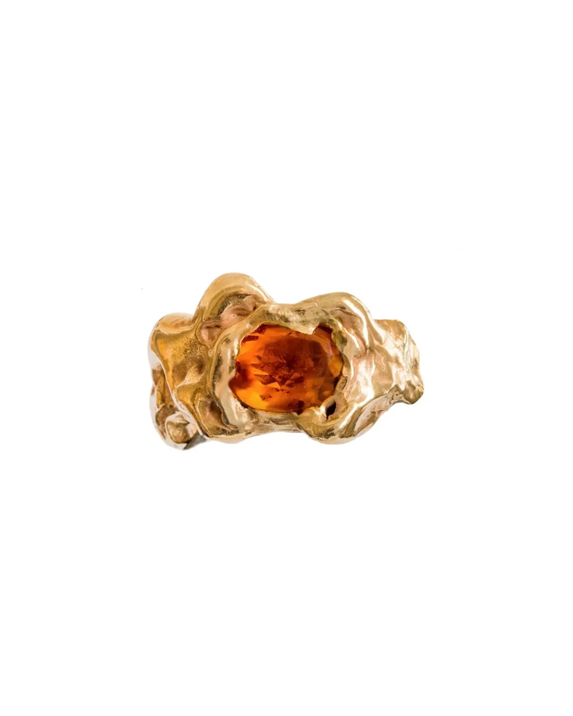 Simuero Ola Ring Orange Gold