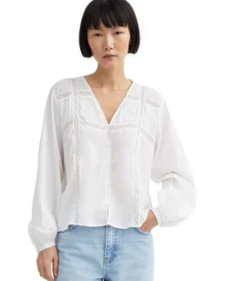 Skall Studio Magnolia Blouse Optic White