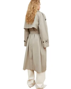 Skall Studio Mahsa Trenchcoat Stone Moss