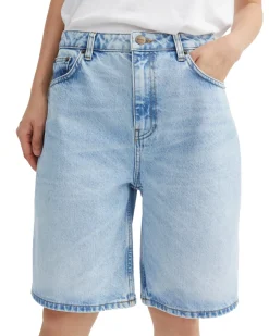 Skall Studio Wilson Shorts Worn Light Blue