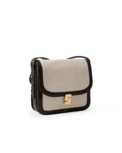 Soeur Bellissima Maxi Bag Ecru/Brown