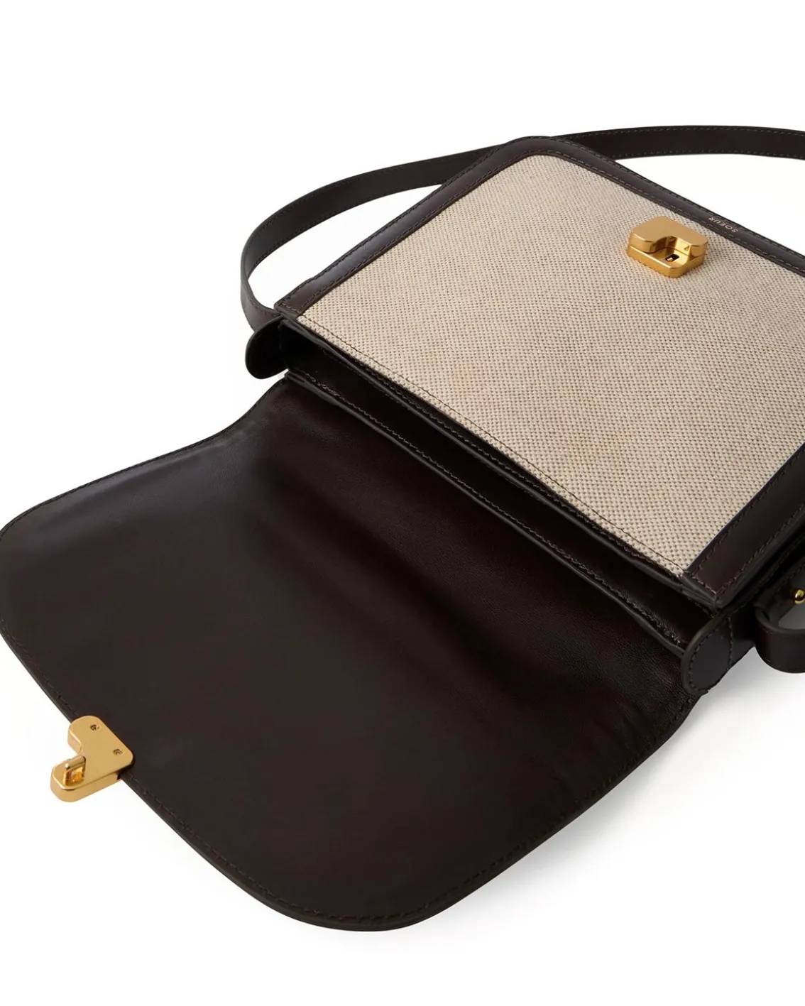 Soeur Bellissima Maxi Bag Ecru/Brown