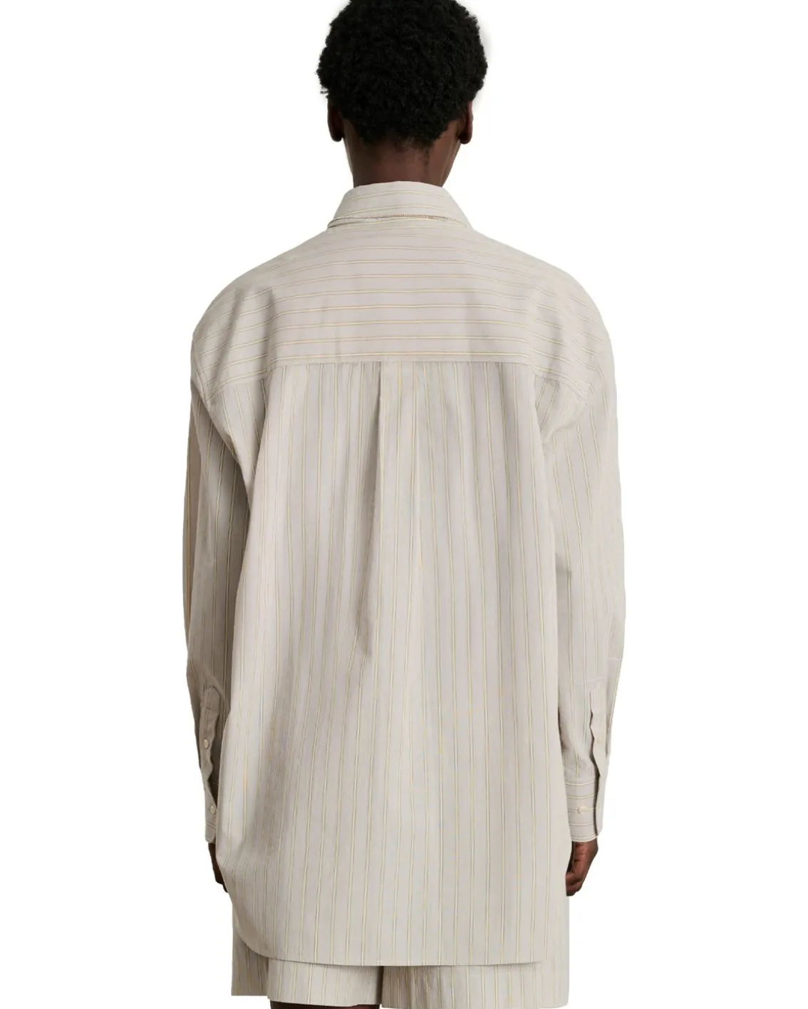Soeur Carlotta Shirt Light Grey/Ecru