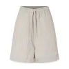 Soeur Emeric Shorts Light Grey/Ecru