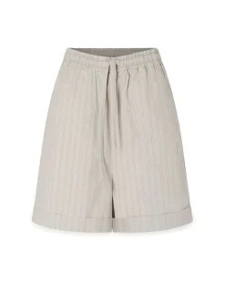 Soeur Emeric Shorts Light Grey/Ecru