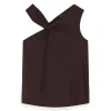 Soeur Enora Top Dark Brown