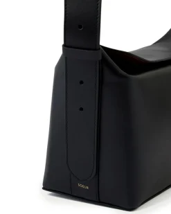 Soeur Solstice Bag Black/Cognac